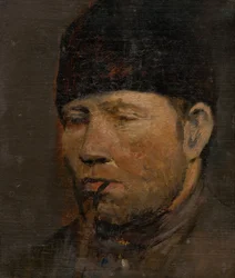 Head Study of a Peasant with a Pipe